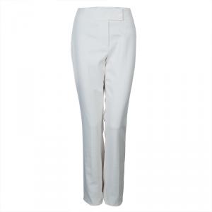 Jason Wu White Tailored Trousers M