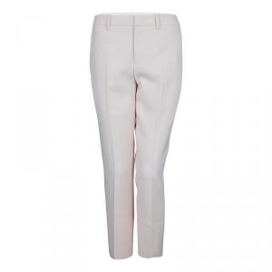 Jil Sander Powder Pink Wool Trousers XS