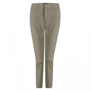 Joseph Beige Stretch Denim Boot Cut Pants L