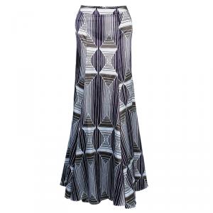 Just Cavalli Multiprint Maxi Skirt M
