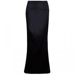 Pre Owned Just Cavalli Black Maxi Skirt L