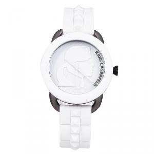 Karl Lagerfeld White Stainless Steel KL2214 Women's Wristwatch 40MM
