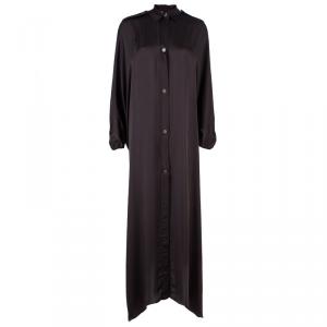 Lanvin Brown Long Shirt Dress OS