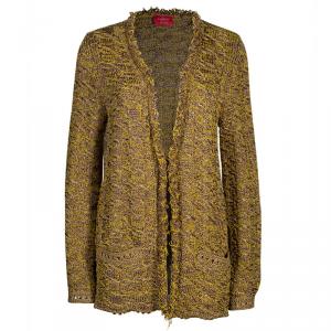 Lanvin Brown Knit Cardigan M