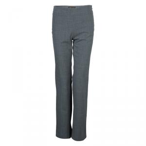 Loro Piana Grey Wool Trousers S