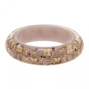 مملوكة مسبقًا Louis Vuitton Inclusion White Bangle Bracelet