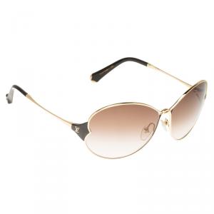 Pre Owned Louis Vuitton Metal & Daisy Z0262U Brown Sunglasses