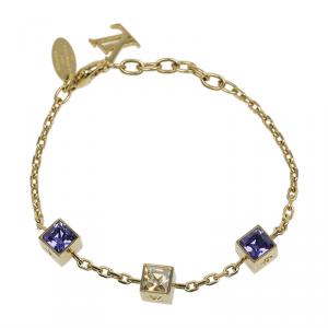 Louis Vuitton Gamble Gold Tone Bracelet
