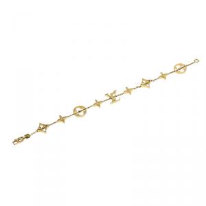 Louis Vuitton Idylle Blossom Yellow Gold Bracelet 18 CM