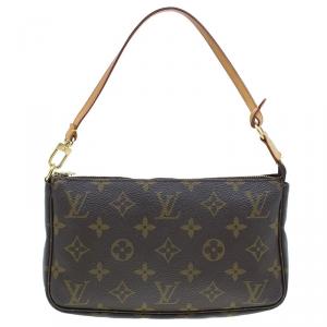 Pre Owned Louis Vuitton Monogram Canvas Pochette Accessoires Pouch Accessories