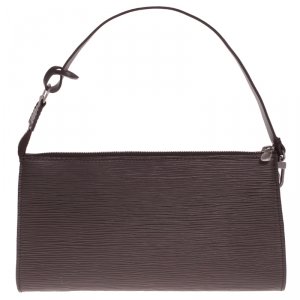Louis Vuitton Brown Epi Leather Accessories Pochette Bag 24