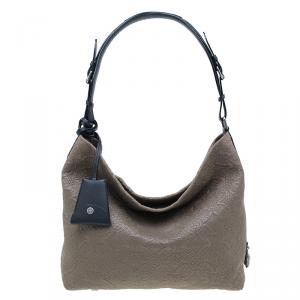 Pre Owned حقيبة يد هوبو لوي فيتون أنثيا  جلد فومي مونوجرامي PM