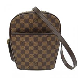 مملوكة مسبقًا Louis Vuitton Damier Ebene Ipanema PM Crossbody Shoulder Bag