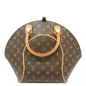 Pre Owned Louis Vuitton Monogram Canvas Ellipse Top Handle Bag MM