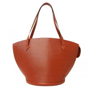 Pre Owned Louis Vuitton Kenyan Fawn Epi Leather Saint Jacques GM Bag