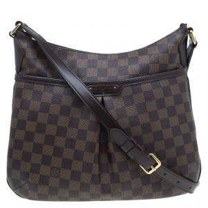 Pre Owned حقيبة يد لوي فيتون بلومزبيري كانفاس دامييه إيبين PM 