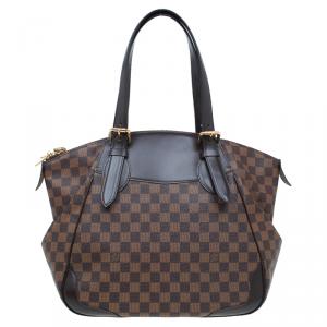 Pre Owned Louis Vuitton Damier Ebene Canvas Verona GM Bag