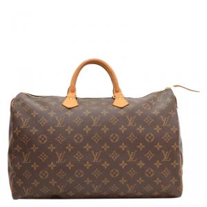 Pre Owned Louis Vuitton Monogram Canvas Speedy 40