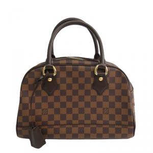 Pre Owned Louis Vuitton Damier Ebene Canvas Duomo Bowling Bag