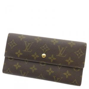 Pre Owned محفظة لوي فيتون سارة كانفاس مونوغرامي