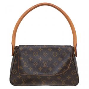 Pre Owned Louis Vuitton Monogram Canvas Looping PM Bag