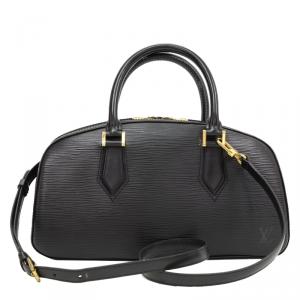 Pre Owned Louis Vuitton Black Epi Leather Jasmin Bag