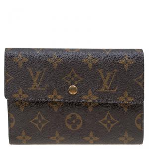 Louis Vuitton Monogram Porte Tresor Trifold Wallet