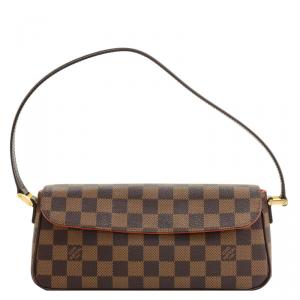 Pre Owned Louis Vuitton Damier Ebene Canvas Recoleta Bag