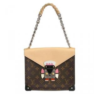 مملوكة مسبقًا Louis Vuitton Monogram Canvas Pochette Mask Shoulder Bag
