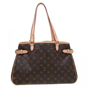 مملوكة مسبقًا Louis Vuitton Monogram Leather Batignolles Horizontal Bag