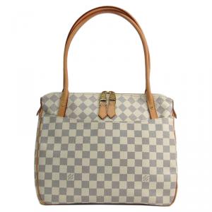 مملوكة مسبقًا Louis Vuitton Damier Azur Canvas Figheri PM Bag