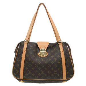 مملوكة مسبقًا حقيبة لوي فيتون ستريسا كانفاس مونوغرامي PM