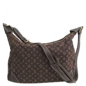 Pre Owned Louis Vuitton Mini Lin Boulogne Hobo
