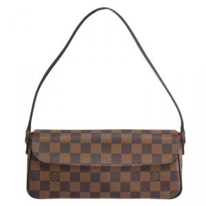 Pre Owned Louis Vuitton Damier Ebene Canvas Recoleta Bag