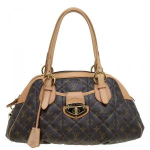 Pre Owned Louis Vuitton Monogram Canvas Etoile Bowling Bag