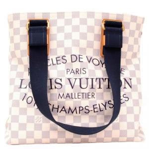 Pre Owned Louis Vuitton Damier Azur Canvas Articles De Voyage Tote