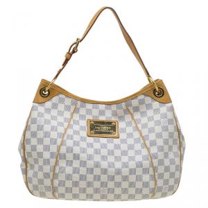مملوكة مسبقًا Louis Vuitton Damier Azur Canvas Galliera PM Bag