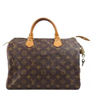 Louis Vuitton Monogram Canvas Speedy 30 Bag