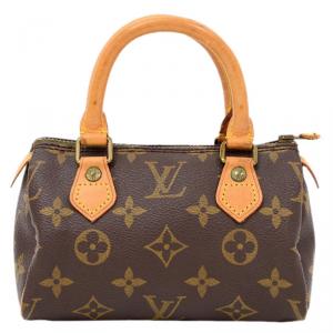 Louis Vuitton Monogram Canvas Mini Speedy HL Bag