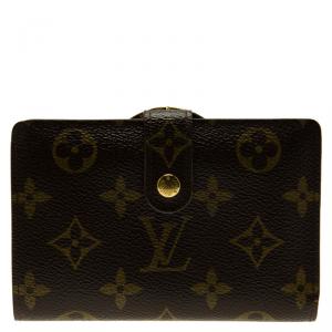 مملوكة مسبقًا محفظة لوي فيتون محفظة نقود فرنسية بورت فيول فيونيس كانفاس مونوغرامي