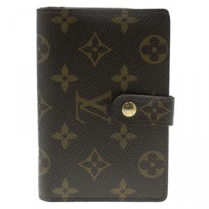 مملوكة مسبقًا Louis Vuitton Monogram Canvas Port Feuille Vienoise French Purse Wallet
