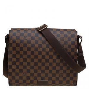 مملوكة مسبقًا حقيبة لوي فيتون ديستريكت كانفاس دامييه أيبين MM