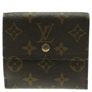 Louis vuitton Monogram Canvas Elise Compact Wallet