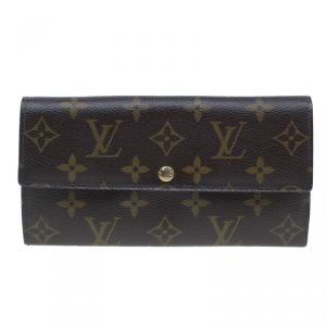 مملوكة مسبقًا Louis Vuitton Monogram Coated Canvas Sarah Wallet