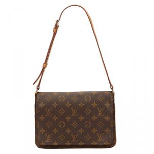 مملوكة مسبقًا حقيبة لوي فيتون موزيت تانغو كانفاس مونوغرامي