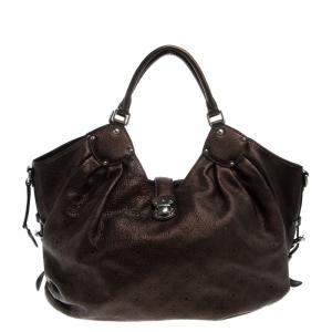 مملوكة مسبقًا حقيبة لوي فيتون جلد ماهينا مونوغرامي موردور ميتالك XL