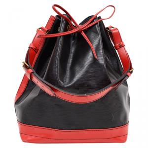 Pre Owned حقيبة لوي فيتون نوي جلد أيبي ثنائية اللون