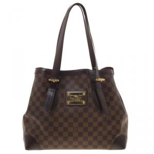 مملوكة مسبقًا Louis Vuitton Damier Ebene Canvas Hampstead MM Bag