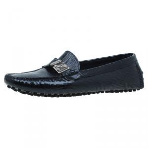 مملوكة مسبقًا Louis Vuitton Black Epi Leather Zen Loafers Size 35