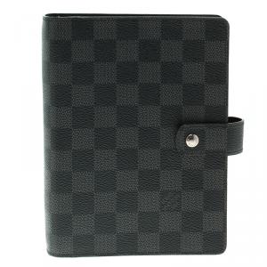 مملوكة مسبقًا غطاء أجندة لوي فيتون دامييه غرافايت بحلقة متوسط